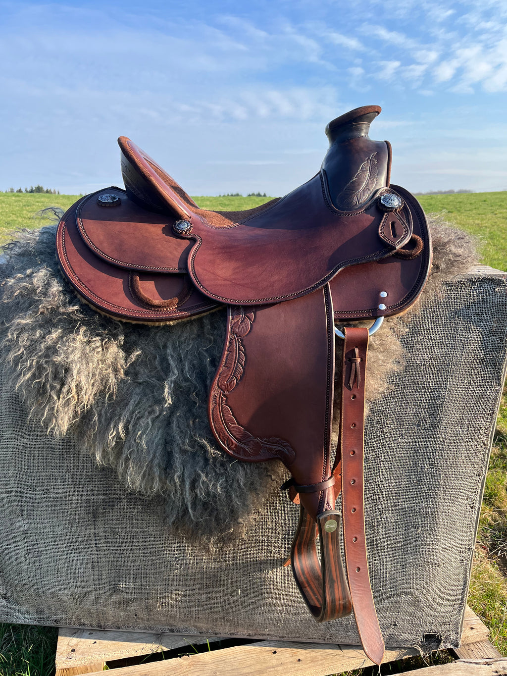 Buckaroo Feathers - Wadesattel