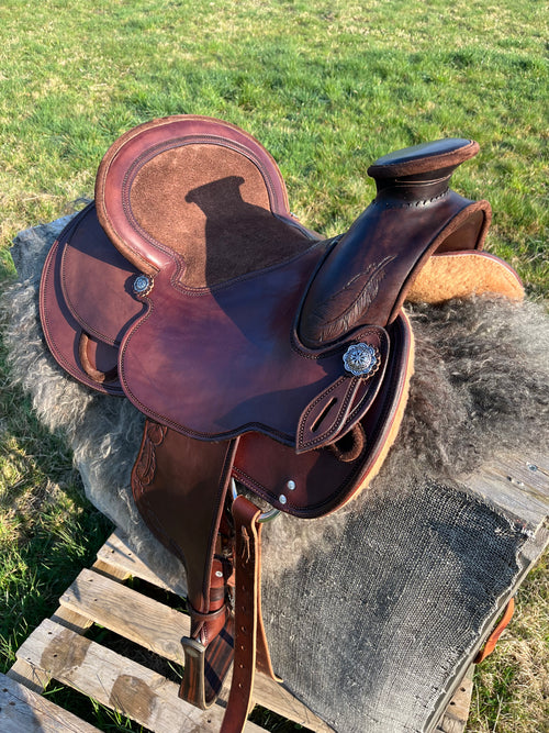 Buckaroo Feathers - Wadesattel